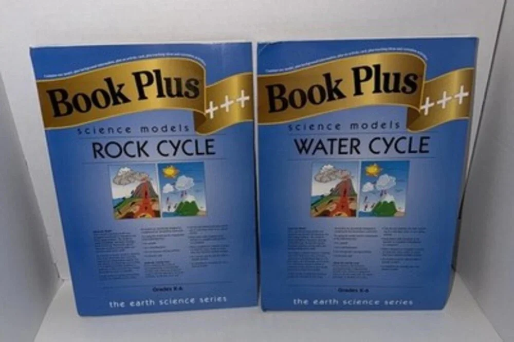 Vintage Book +++ Science Models, Rock Cycle And Water Cycle Grades K-6 Missing